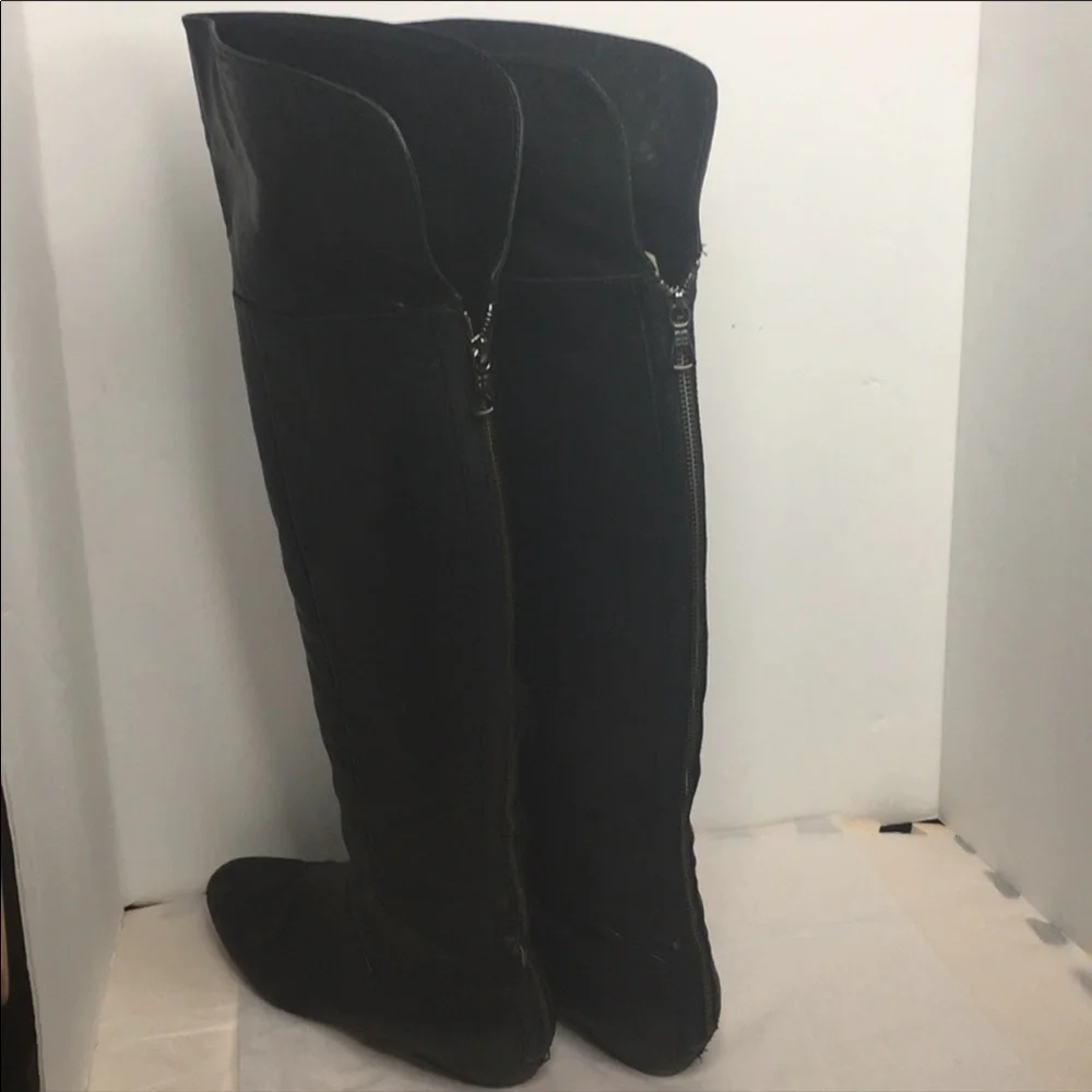 BCBGMAXAZIRA OVER THE KNEE BOITS